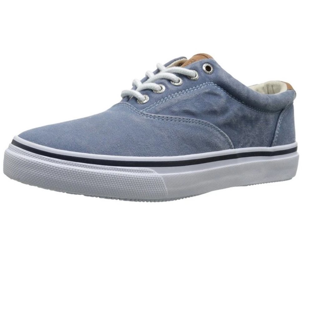 Sperry's Men's Striper CVO Washed Twill Sneakers